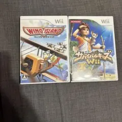 Wii ソフト Wing Island & サバイバルキッズ
