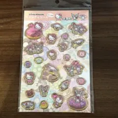 キャンディシール　キティ　ハローキティ　立体シール　クリアシール　ストーン