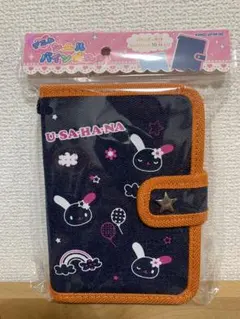 サンリオ うさはな デニムシールバインダー　シールシート10枚付き