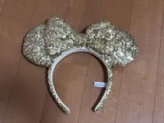 東京ディズニーリゾート カチューシャ ゴールド スパンコール　イエロー　ミニーのサムネイル