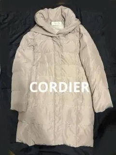 CORDIER ダウンコート ベージュ　コルディア　サイズ42