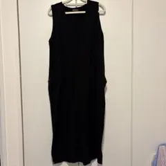 ANGELIEBE ブラック ワンピース M-L