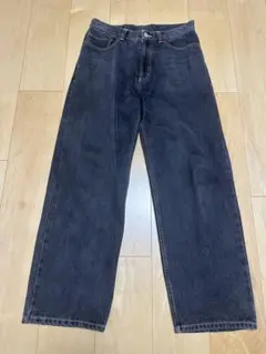 BELVET　washed Black denim