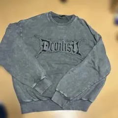 Devilish プリントロゴ スウェット　ヤリラ