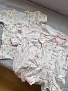 ファミリア・コンビミニ・伊澤屋＊女の子ロンパース・カバーオール