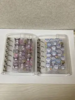 シール帳　完成品　2冊　バインダー付き