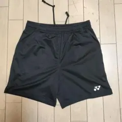 ヨネックス 黒 ショートパンツ レディース М ドローストリング付き
