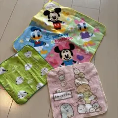 シマエナガ　すみっコぐらし　ディズニー　ハンドタオル