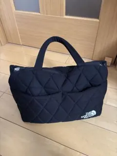 【ノースフェイス】　キルティングトート　ブラック