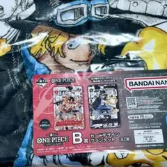 ワンピース一番くじ　B賞カードデザインブランケット　サボ
