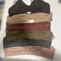 ノンワイヤー ブラジャーセット フリーサイズ