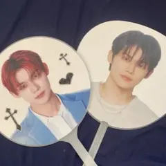 TXT ヨンジュン うちわ セット