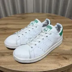美中古/adidasアディダスSTAN SMIHTスタンスミス(23cm)白×緑のサムネイル