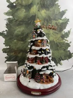 トーマス キンケード　クリスマスツリー トーマス・キンケード「クリスマス・イブの夜」イルミネーション