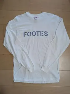 90s Foote’s フッティーズ　シングルステッチ　プリント　リブ　キムタクのサムネイル