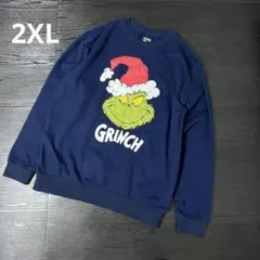 グリンチ　Grinch クリスマス　スェット　トレーナー　2XL
