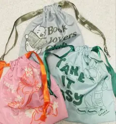 ディズニー 巾着 セット