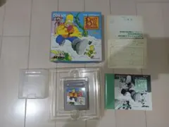 【激レア】バートのジャックと豆の木 箱説付き アクレイム ゲームボーイ