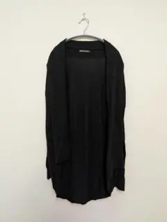 Bershka 薄手 ニットカーディガン ブラック XLのサムネイル