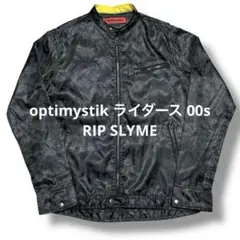 optimystik ナイロン 総柄 ライダース 00s RIP SLYME