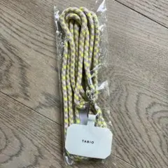 TABIO イエローグレーショルダーストラップ