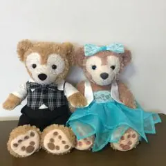 ダッフィーシェリーメイ　ウエディングセット