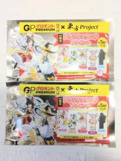東方Project　博麗 霊夢＆霧雨 魔理沙　アクリルスタンド　GPグロモント