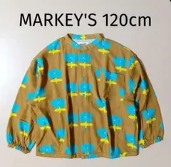 新品 MARKEY'S HOGAN マーキーズ お花柄シャツ 120cm 羽織り