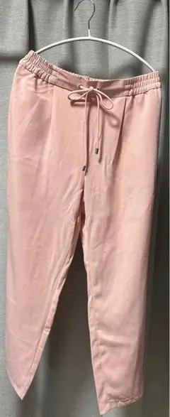 ZARA ピンク ドローストリング付き ジョガーパンツ XS