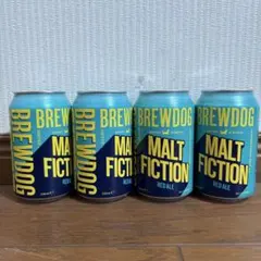 ブリュードッグ　ビール　レッドエール　モルトフィクション　330ml 4缶のサムネイル