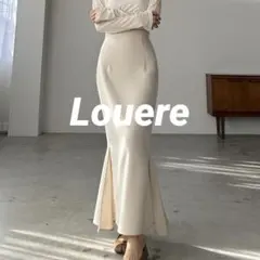 ✨最終価格☘️新品タグ付き Louere ルエレ スリットマーメイドスカート