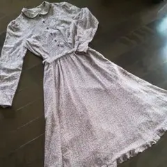 betty barclay ヴィンテージ ビンテージ　小花 ロングワンピース