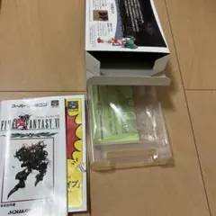 ☆空箱☆美品☆ファイナルファンタジーVI スーパーファミコン