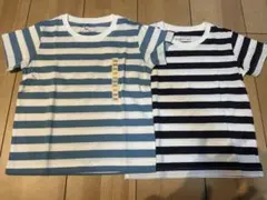 無印良品　ボーダー　Tシャツ　キッズ　2枚セット