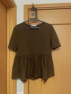 ZARA ペプラムカットソーのサムネイル