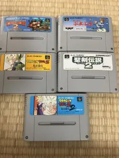 スーパーファミコン ゲームソフト 5本セット