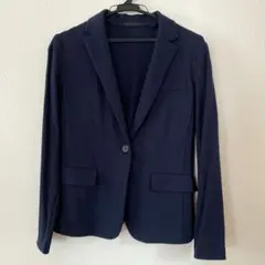 UNIQLO ネイビー テーラードジャケット Sサイズ　一回だけ着用