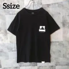 XLARGE Ssize 半袖Tシャツ ワンポイントロゴ ブラック 黒