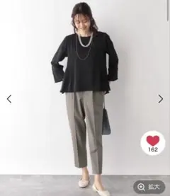 テーパードパンツ カジュアルパンツ