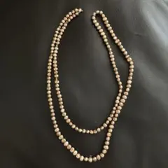 淡水パール ロングネックレス