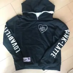 ピンクラテ ★ボアつきパーカー