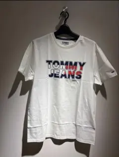 TOMMY JEANS ロゴTシャツ 白 M 新品タグ付きのサムネイル
