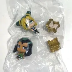 JOJOワールド 3ガチャ 徐倫 エルメェス フィギュア ジョジョの奇妙な冒険