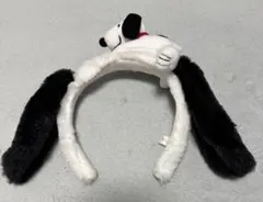 スヌーピー カチューシャ 耳付き