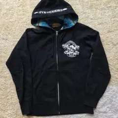 Vanson Leopard Hoodie Skull | Mercari