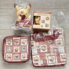 ピカチュウ ダイナー ステッカーセット グラス ポーチ アクリル