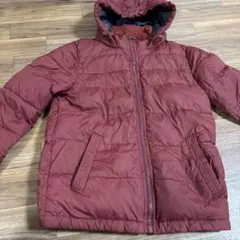 ⑪ トミーヒルフィガー　ダウン　アウター　ボルドー　ダウンジャケット　ジャケット