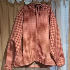 BoTT GINGHAM SHELL JAKET RED ボット - メルカリ