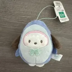 ポチャッコ　サンリオキャラクターズ　どうぶつ着ぐるみ　マスコットシリーズサメ編