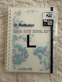 Rollbahn ロルバーンポケット付メモ グリッターLクリームのサムネイル